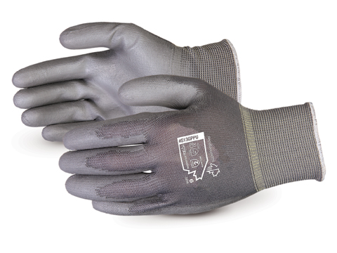 #S13GPPU Superior Glove® Superior Touch® 13-gauge Polyester Knit Glove w/ Polyurethane Palm